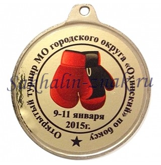 Открытый турнир МО городского округа "Охинский" по боксу. 9-11 января 2015г. 2 Место